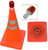 Cortina 03-500-80 Pack N Pop Orange Cone with Reflective Collars and Light (28")