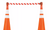 Cortina 03-828 Cone Topper with Retractable Tape (9.5")