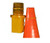 Cortina 03-10-CLG Cone Light Incandescent Amber Lens