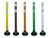 Cortina 04-48 Tubular Delineator with HIP Collars and Black Base (48")