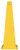 Cortina 03-600-00 Lamba Cone Yellow - Plain (36")