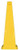 Cortina 03-600-00 Lamba Cone Yellow - Plain (36")
