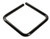 Cortina 03-600-29 Black Metal Ring Weight for 25" Lamba Cone (10" x 10")