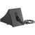 Cortina 2048WC-B7R Solid Single Unit Wheel Chock with Eye Hook and Rope (7")