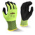 Radians RWG10 Safety Gloves Silver Series Hi-Viz Knit Dip (Pair)