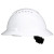 3M H-801SFV-UV SecureFit Full Brim Hard Hat White Vented 4-Point Pressure Diffusion (Each)