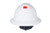 3M SecureFit H-800SFR-UV Full Brim Hard Hat with 4-Point Pressure Diffusion Ratchet Suspension & UVicator