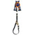 3M DBI SALA 3500297 Nano-Lok edge Tie-Back Personal Self-Retracting Lifeline with Galvanized Cable (9 Ft)