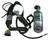 3M Scott Ska-Pak AT SAR424060442001 Kev 4500 psi (Carbon 15 Min) E-Z Flo Vib QD with Schrader Airline (no Mask)