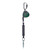 MSA V-TEC Single-Leg Personal Fall Limiter-Cable (10') with swivel snaphook and triple action carabiner