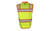 ML Kishigo S5043 Color Contrast High Performance Surveyors Vest (Lime/Red)