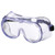 3M 91252H1-DC-14 Goggle Chemical Splash Black Strap Clear Lens (Each)