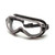 Pyramex G404T Clear H2X Anti-Fog with Foam Padding