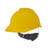 MSA 10034020 V-Gard 500 Cap, Yellow Vented, 4-Point Fas-Trac III