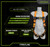 Frontline 100VTB-UN-3D Combat™ Economy Series Full Body Harness with Tongue Buckle Legs (Uni) - 3D Rings