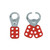 Master Lock 420 Steel Lockout Hasp Jaw Clearance (1 in.)