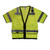 Radians SV59Z-3ZGD Type R Class 3 Heavy Duty Surveyor Safety Vest with Zipper
