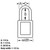 Master Lock 410RED Zenex Thermoplastic Safety Padlock