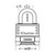 Master Lock 1175 ProSeries Combination Padlock