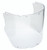 MSA 10115856 Molded V-Gard Visor for Chemical & Splash Applications (8"x17"x .098")