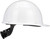 MSA 10119699 Large White Skullgard with Ratchet Suspension Cap Style