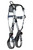 FallTech 7086BRM FlowTech LTE 1D Standard Non-belted Full Body Harness with Tongue Buckle Leg Adjustment (Medium)