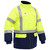 PIP 343M6450X Bisley ANSI Type R Class 3 and CSA Z96 Class 2 X-Back Extreme Cold Jacket with Navy Bottom