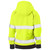 PIP 323W6819T Bisley ANSI Type R Class 2 Women's Contoured Full Zip Hooded Sweatshirt with Sherpa Lining