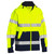 PIP 323M6988T Bisley ANSI Type R Class 3 Full Zip Hooded Sweatshirt with Sherpa Lining