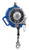 3M DBI SALA 3400168 Sealed-Blok 3-Way Retrieval Stainless Steel Cable Self-Retracting Lifeline with Bracket & Swivel Snap Hook (85 ft.)
