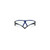 3M SF401XSGAF-BLU SecureFit 400 Series Safety Glasses with Clear Scotchgard & Anti-Fog/Anti-Scratch Lens (Each)