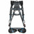 FallTech 8124B3DQC3X FT-One 3D Standard Non-Belted Full Body Harness with Quick Connect Adjustments (3XL)