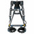 FallTech 8124B3DQC3X FT-One 3D Standard Non-Belted Full Body Harness with Quick Connect Adjustments (3XL)