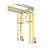 3M DBI SALA 8530288 FlexiGuard Adjustable Height Box Frame System