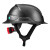 Lift Safety RADIX Full Brim Non-Vented Safety Helmet with Twiceme