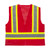 Radians SV22-1ZRM Economy Type O Class 1 Safety Vest