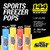 All Sport 10122566 Sugar Free Freezer Pops (144/Case)