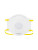 Frontline 5100V N95 Disposable Respirator with Exhalation Valve