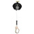 Guardian 4200202 CR3 Edge Single Leg Self-Retracting Lifeline with Galvanized Steel Rebar Hook (8 ft)