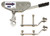 3M DBI SALA 3303015 Rollgliss Sloped High Speed Automatic Descender with Hardware Kit (200 ft)