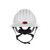 PIP 280-EV6262V-CH JSP Evolution Deluxe Full Brim Safety Helmet with HDPE Shell and 4-Point Chinstrap