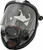 North 760008AS Full Facepiece with 5 Strap Headband and Dual Cartridge Connectors (Small)