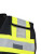 Fierce Safety SU500B-BRV Premium Surveyors Class 1 Black Vest with Tablet Pocket & Neck Padding