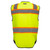 Fierce Safety Superior Surveyors SU400 Class 2 Meshed Two Tone Black Bottom Vest and Tablet Pockets - World Cup Customization