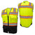 Fierce Safety Superior Surveyors SU400 Class 2 Meshed Two Tone Black Bottom Vest and Tablet Pockets - World Cup Customization