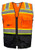 Fierce Safety Superior Surveyors SU400 Class 2 Meshed Two Tone Black Bottom Vest and Tablet Pockets - World Cup Customization