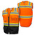 Fierce Safety Superior Surveyors SU400 Class 2 Meshed Two Tone Black Bottom Vest and Tablet Pockets - World Cup Customization