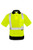 Fierce Safety Class 2 Green Polo with Black Trim and Moisture Wicking Technology - World Cup Customization