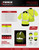 Fierce Safety Class 2 Green Polo with Black Trim and Moisture Wicking Technology - World Cup Customization