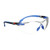 3M S1101SGAF Solus 1000-Series Safety Glasses Black/Blue, Clear Scotchgard Anti-Fog Lens